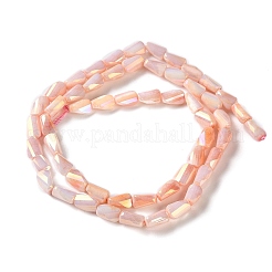 Нити из окрашенных непрозрачных стеклянных бусин GLAA-I059-01F