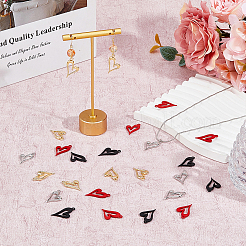 32 шт. 4-х цветные литые подвески FIND-FH0008-23