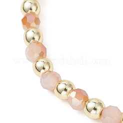 Браслеты из стеклянных бусин для женщин&nbsp;BJEW-JB13308-02