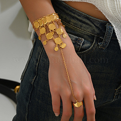 Браслеты с кольцами из латуни для женщин HQ4886