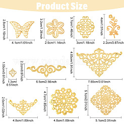 72 шт. 9 стиля железных и 201 нержавеющих звеньев&nbsp;FIND-YW0008-99