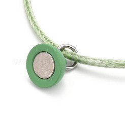 Регулируемый магнитный браслет для пар BJEW-JB06190-05