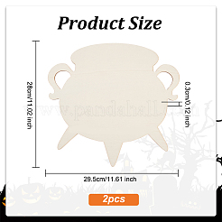 Незаконченные деревянные части&nbsp;WOOD-WH0002-32F