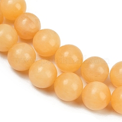 Природный Топаз нефрита бисер нитей G-F792-C05-04