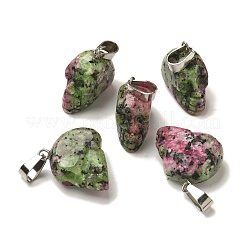 Подвески из окрашенного натурального мрамора&nbsp;G-Z067-02P-08