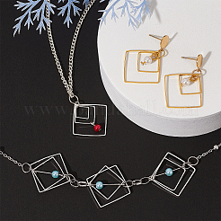 Латунные соединительные колечки&nbsp;KK-PH0036-47