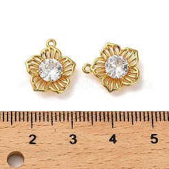 Латунные микро проложить кубического циркония подвески&nbsp;KK-P285-11G