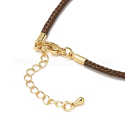 Изготовление ожерелья из плетеного нейлонового шнура толщиной 2.5 мм FIND-G095-01G-12