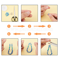 Вакуумное покрытие pvd нержавеющая сталь 304 разделительные бусины&nbsp;STAS-UN0008-97RG