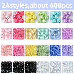 Круглые акриловые бусины своими руками DIY-FS0007-79