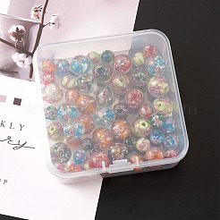 Бусины ручной работы бусины золотого песка LAMP-CD0001-06