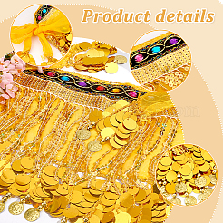 Бахрома из полиэстера с кисточкой DIY-WH0304-796A