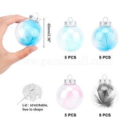 Пластиковый шар орнамент украшение&nbsp;HJEW-PH0001-27P