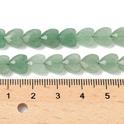 Естественный зеленый авантюрин бисер нитей G-D316-B04