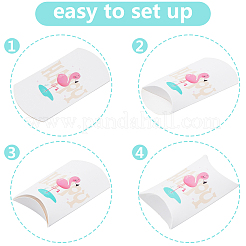 Бумажные подушки подарочные коробки CON-CA0001-004