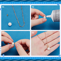 120 шт. подвески-булавки с чашечкой из нержавеющей стали 304 STAS-ME0001-78