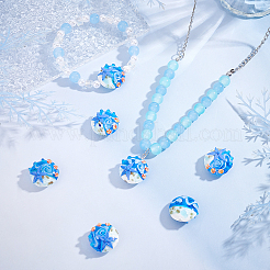 10шт стеклянные бусины&nbsp;GLAA-CA0001-41