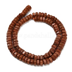 Синтетические голдстоуновские бисер пряди&nbsp;G-G317-A06-3x6mm