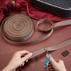 25 ярд плоских нейлоновых лент DIY-WR0003-61