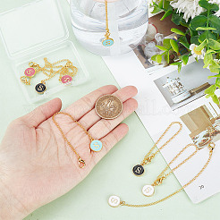 Подвесные украшения из сплава эмали&nbsp;HJEW-AB00688