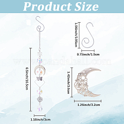 Наборы для самостоятельного изготовления ловца солнца из стекла и нержавеющей стали&nbsp;DIY-SC0031-25