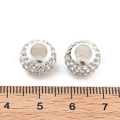 Рондель полимерная глина европейские бусины&nbsp;FIND-U001-01J