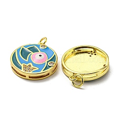 Настоящие кулоны из латуни&nbsp;KK-L209-009G-05