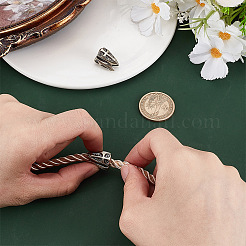 2 шт. Латунные бусины KK-HY0004-26AS