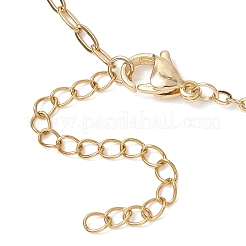 Изготовление ожерелий со скрепками из нержавеющей стали 304&nbsp;AJEW-JB01526