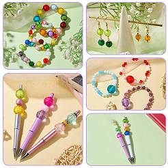 230 г прозрачных акриловых бусин&nbsp;OACR-SZ0001-80