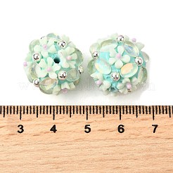 Ручной полимерной глины шариков Rhinestone&nbsp;FIND-NH0001-15B