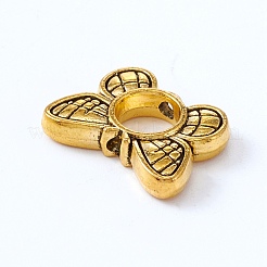 Тибетский стиль сплава шарика кадра&nbsp;TIBE-WH0002-09AG