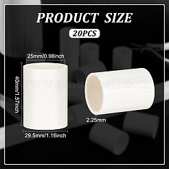 ПВХ пластиковые водопроводные трубы прямые соединители FIND-WH0137-15B-02