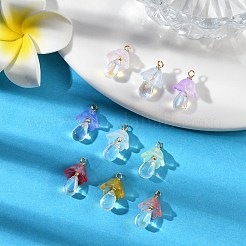 10шт прозрачные стеклянные подвески&nbsp;PALLOY-JF02944