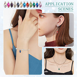 48 шт. подвески из цинкового сплава 12 цветов&nbsp;GLAA-TA0003-24