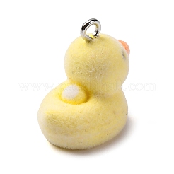 Кулоны из флокированной смолы FIND-S001-14P