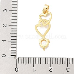 Стойки обшивки латунные подвески&nbsp;KK-K293-24M-G