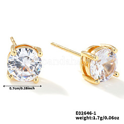 Латунь серьги UQ4898-1