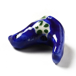 Ручной печатный шарики фарфора&nbsp;PORC-F005-04D