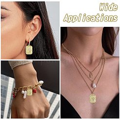 8 шт. 4 стиля латунные подвески с микропаве и кубическим цирконием&nbsp;KK-CJ0003-82