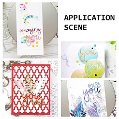 Углеродистая сталь разрезает трафареты&nbsp;LS-DIY-I083-07P