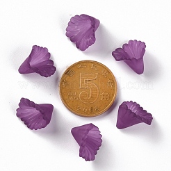 Матовые акриловые колпачки из бисера MACR-S371-10A-743