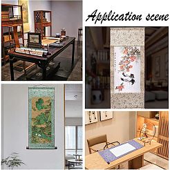 6шт. 6-х стилистический полиэстеровый вертикальный окрашенный свиток&nbsp;AJEW-NB0002-91