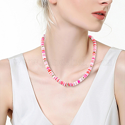 3500шт 10 цвета бусины из полимерной глины ручной работы&nbsp;CLAY-PA0001-26A