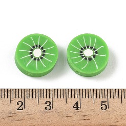 Бусины из полимерной глины ручной работы с фруктово-овощной тематикой CLAY-F006-02M