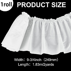 Хлопковая плиссированная кружевная лента OCOR-FG0002-63C-02