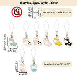 16 шт. 8 шт. резьбонарезных головок из нержавеющей стали 304 DIY-AB00050