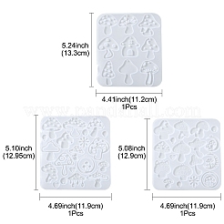 3шт 3 Молды для пасхальных подвесок своими руками&nbsp;AJEW-FS0001-36