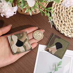 6шт полиэстеровый эполет камуфляж PATC-FH0001-26