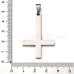 Подвески в виде перевернутого креста из нержавеющей стали 304 STAS-F323-10P